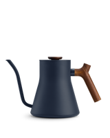 Stone Blue + Walnut